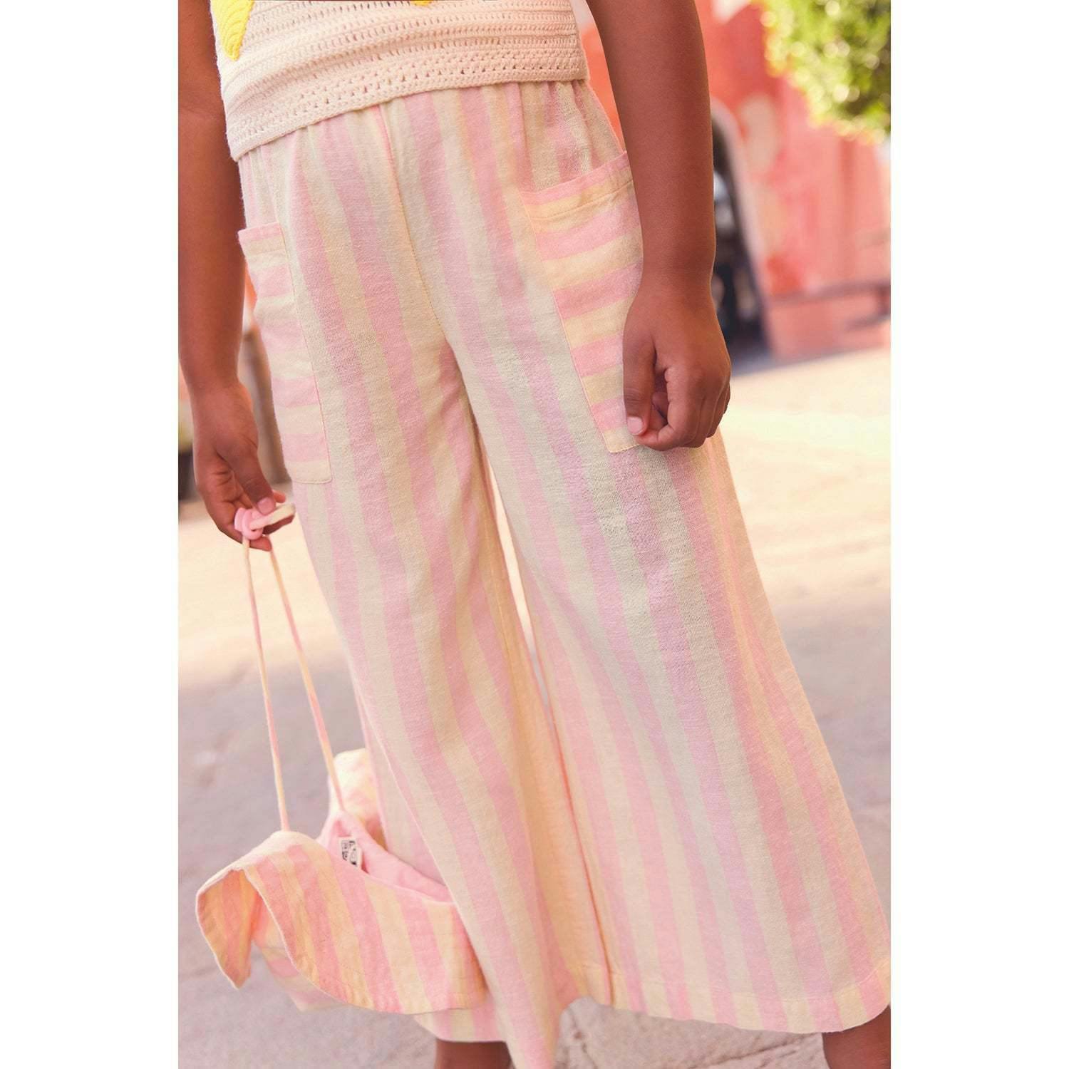 BONTON Citrus Stripe Lauren Pants