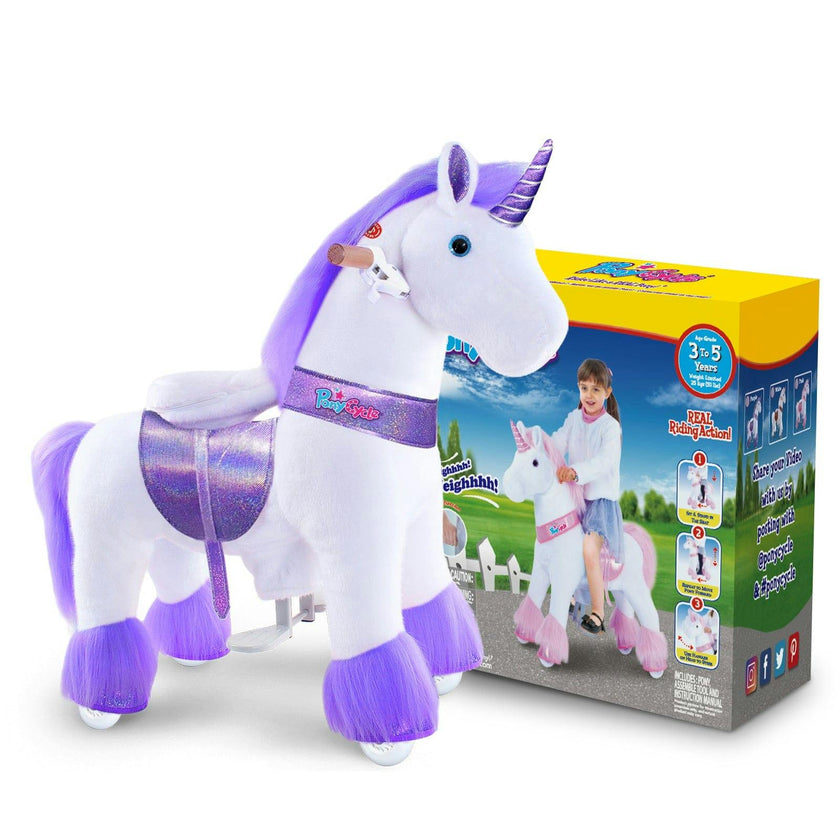 Model U® Unicorn Ride-On Toy Age 3–4 – Purple