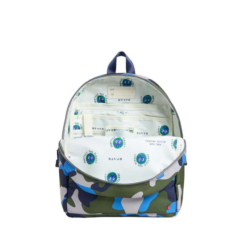 Kane Backpack, Green/Navy