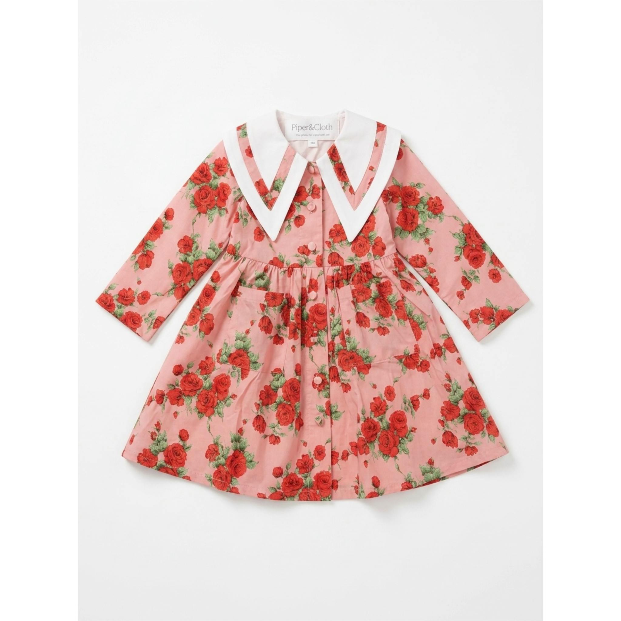 The Garden Dress |Vintage Rose