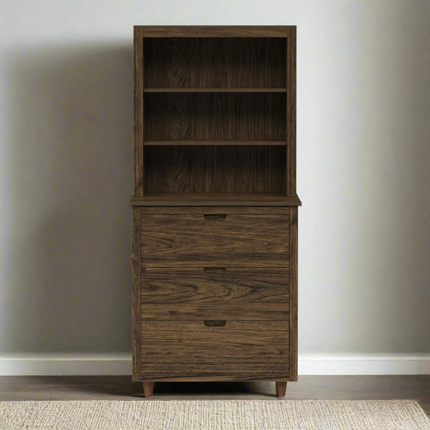 Teamson Home Ellery Freestanding Hutch Cabinet