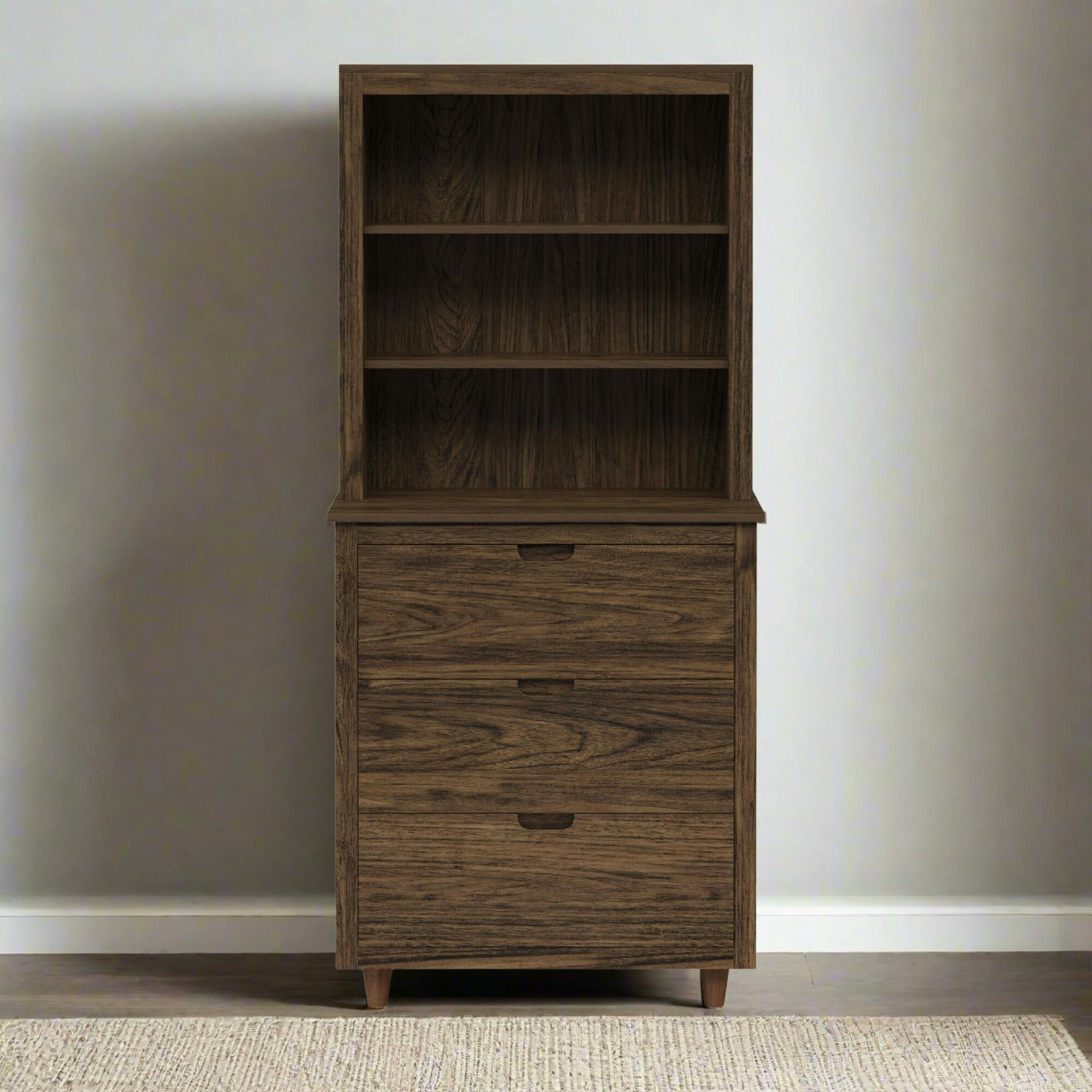 Teamson Home Ellery Freestanding Hutch Cabinet