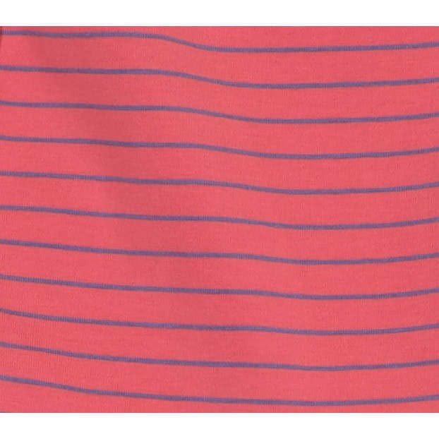 Parker Racerback Dress Red Mini, Stripes