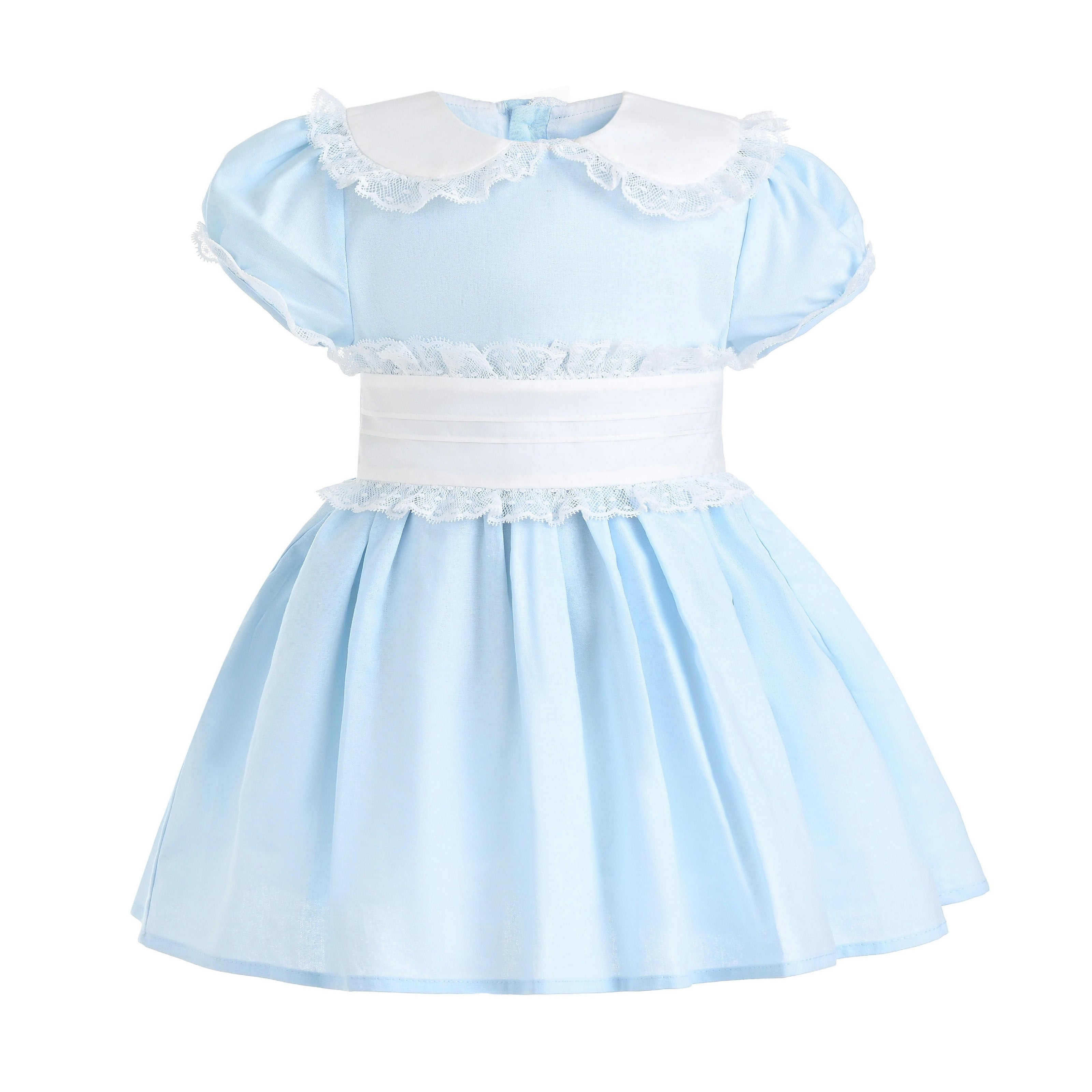 Light Blue Odette Bow-Back Dress