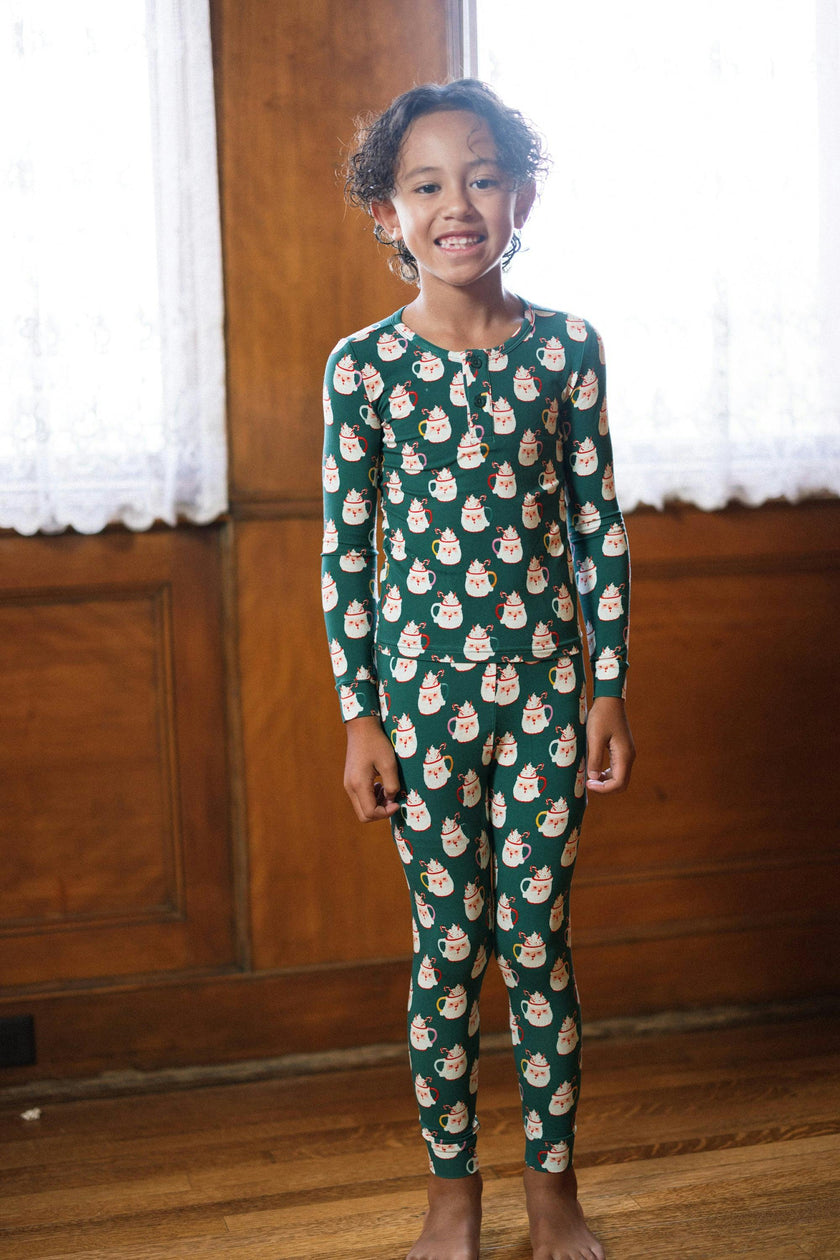 Kids So Soft Pajama Set in Very Merry Santa
