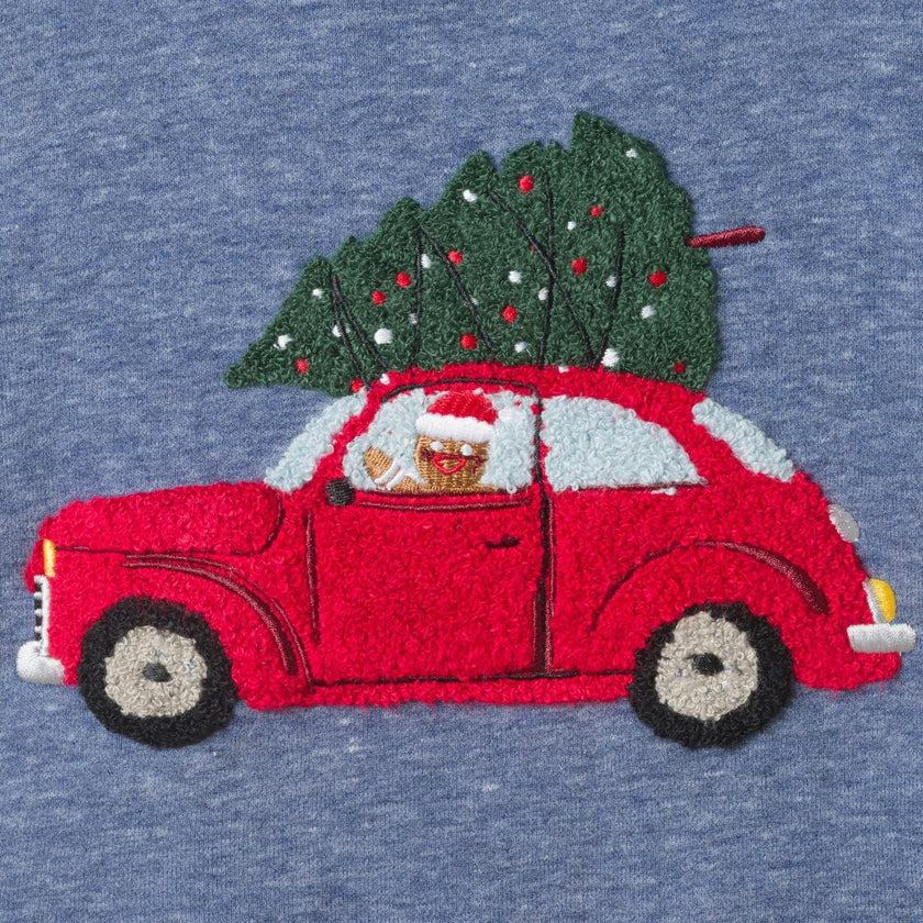 Infant Sweatshirt Set | Holiday Car