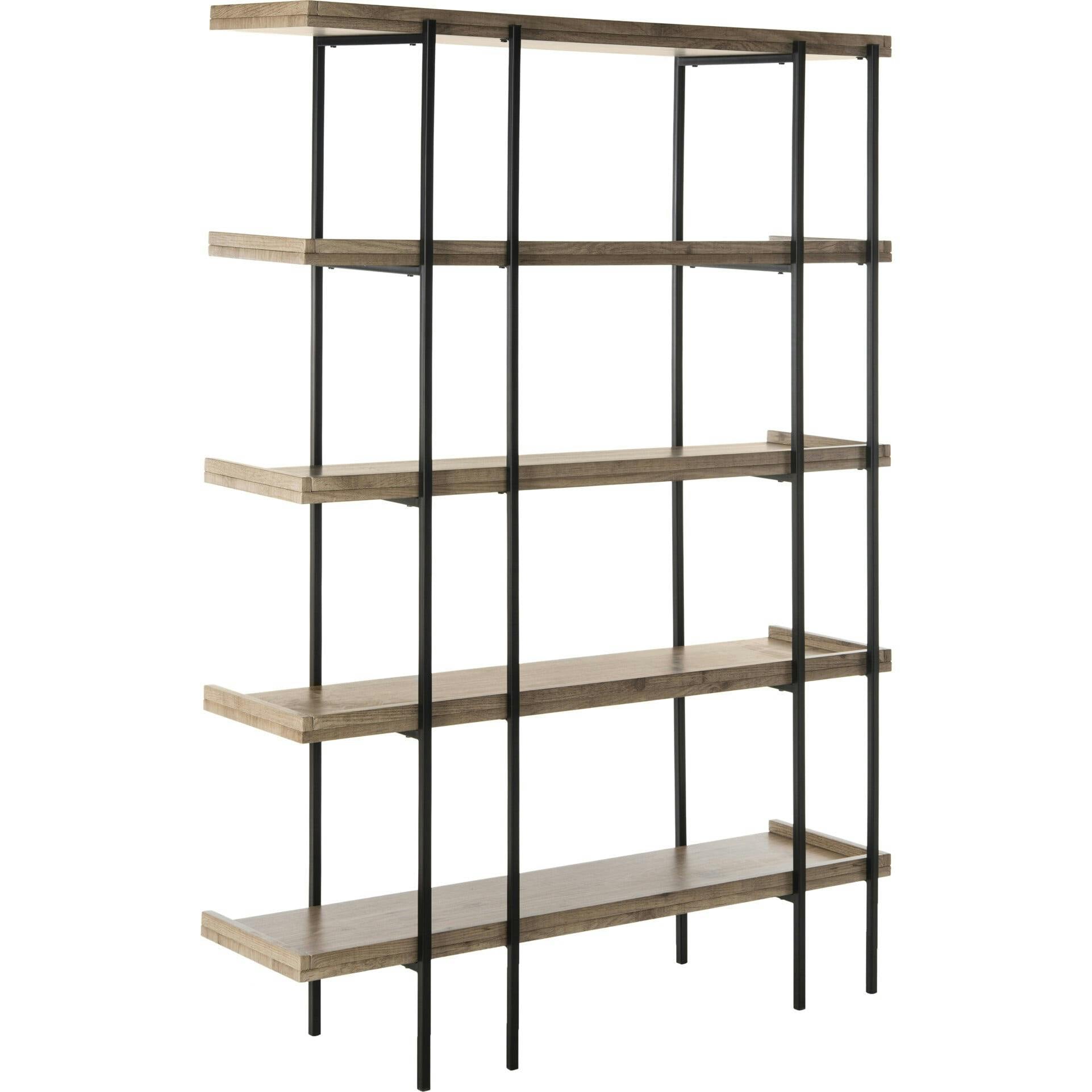 Cecilia Retro Mid-Century 5-Tier Wood Etagere