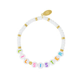 Girl's Big Sis/Lil Sis Stretchy Bead Bracelet Set