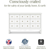 Liberty 9-Drawer Assembled Dresser