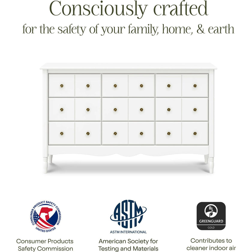 Liberty 9-Drawer Assembled Dresser