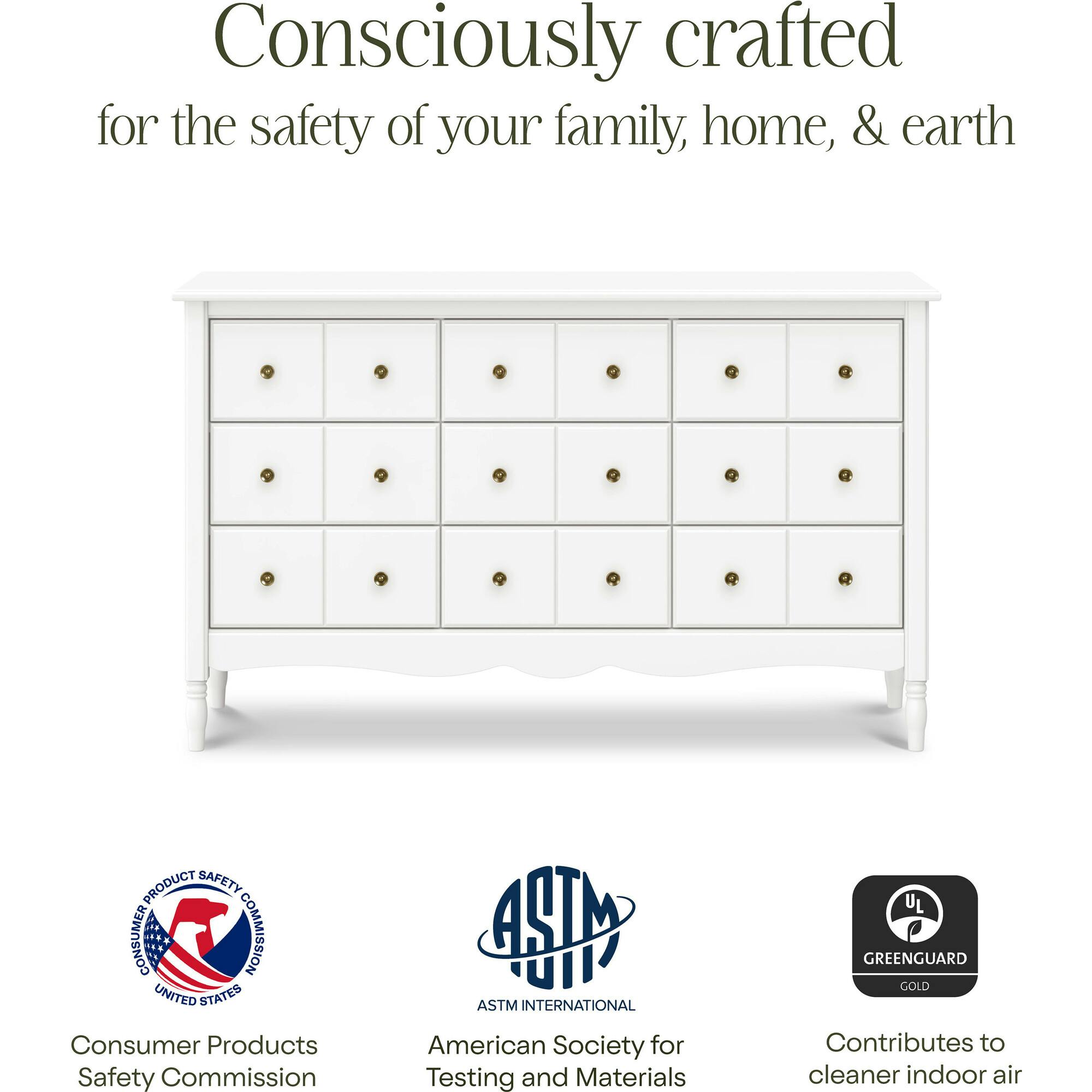 Liberty 9-Drawer Assembled Dresser