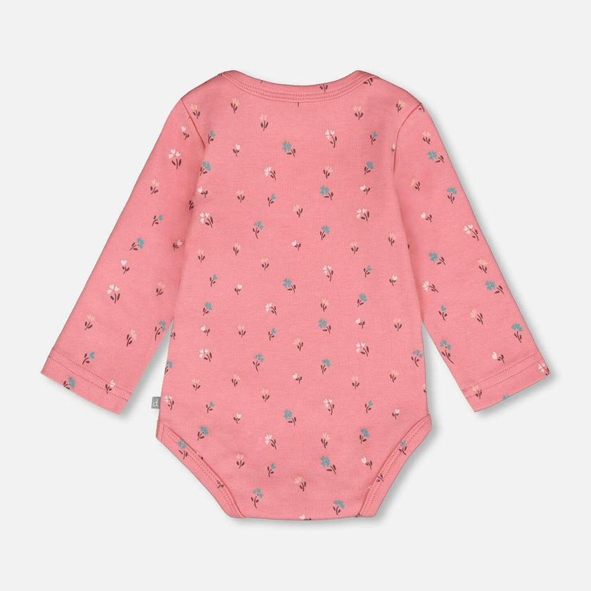 Organic Cotton Long Sleeve Romper