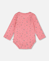 Organic Cotton Long Sleeve Romper