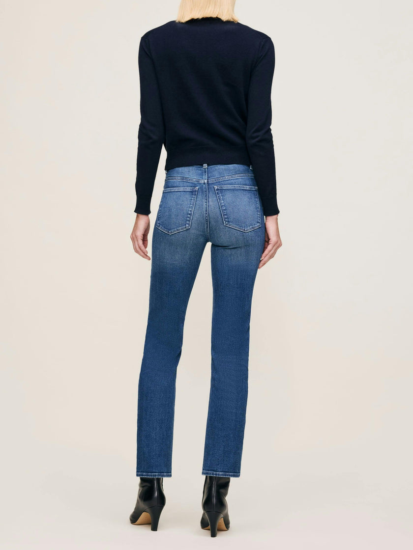 Halle Straight High Rise Instasculpt™ 29" Jeans Oceanside