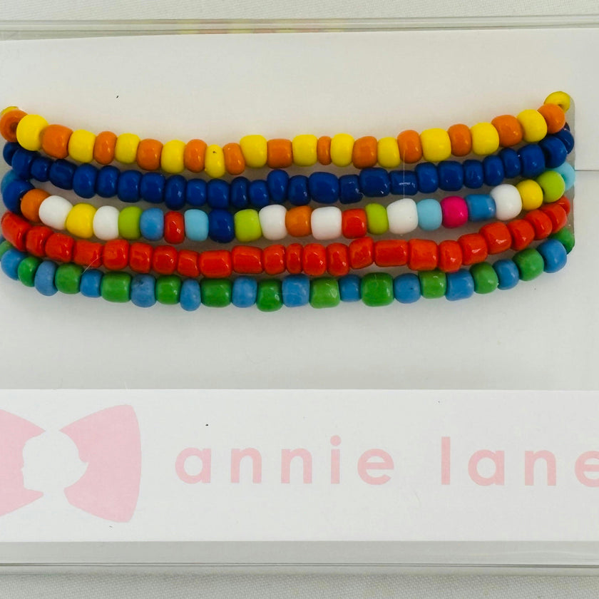Multi 4 set of five bracelets