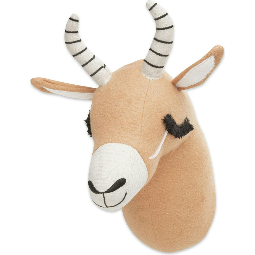 Antelope Plush Head Wall Décor