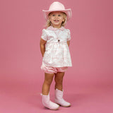 Emery Girl Set - Dallas Print