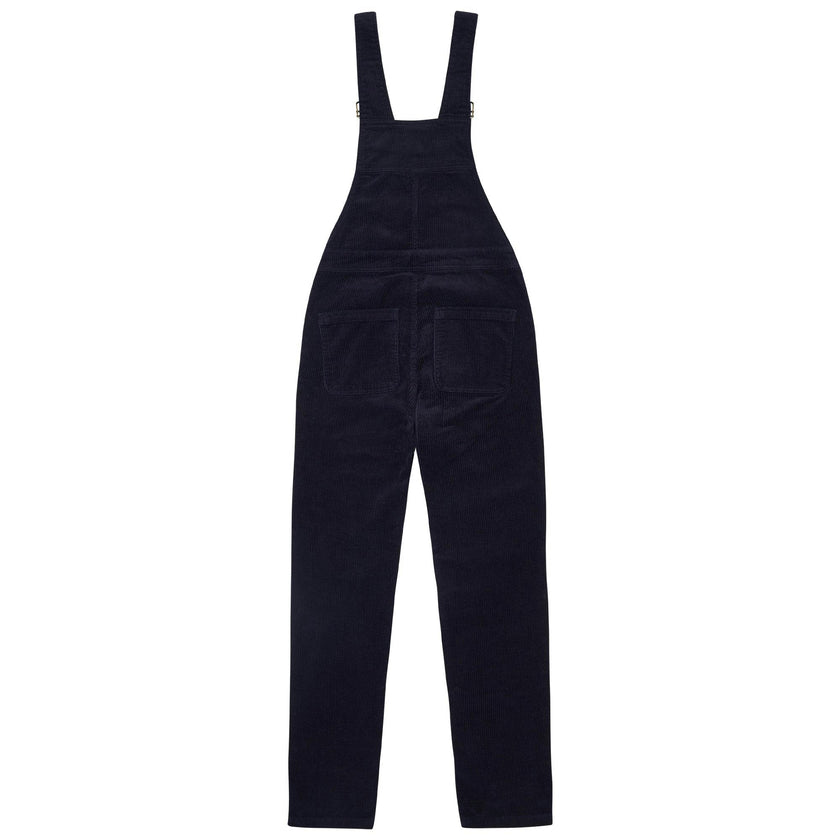 Adult Navy Chunky Cord Overalls