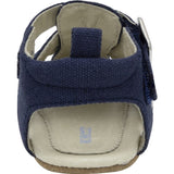 Stuart Navy Canvas Sandal