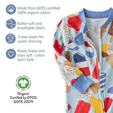 SHAWN Snug-fit Footless Baby Pajamas for Boys & Girls