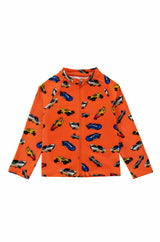 Ray UPF 50+ Zip Up Sun Protection Jacket, Hot Rod