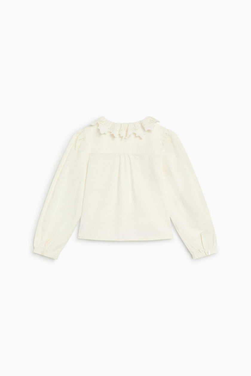 Soleil Blouse Whisper White