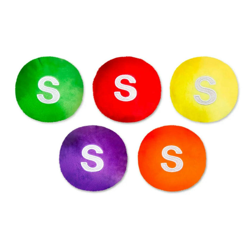 17" Skittles Packaging Fleece Plush