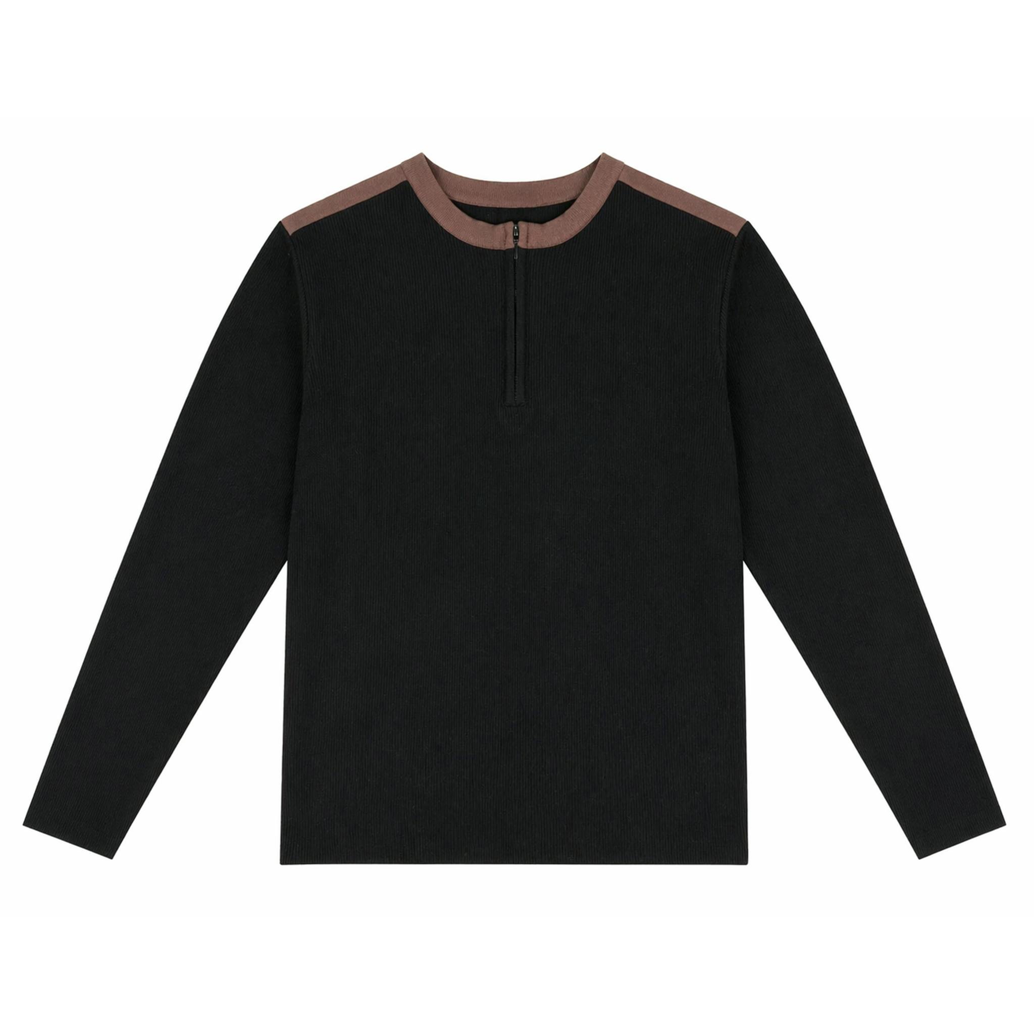 Half Zipper Knit Sweater