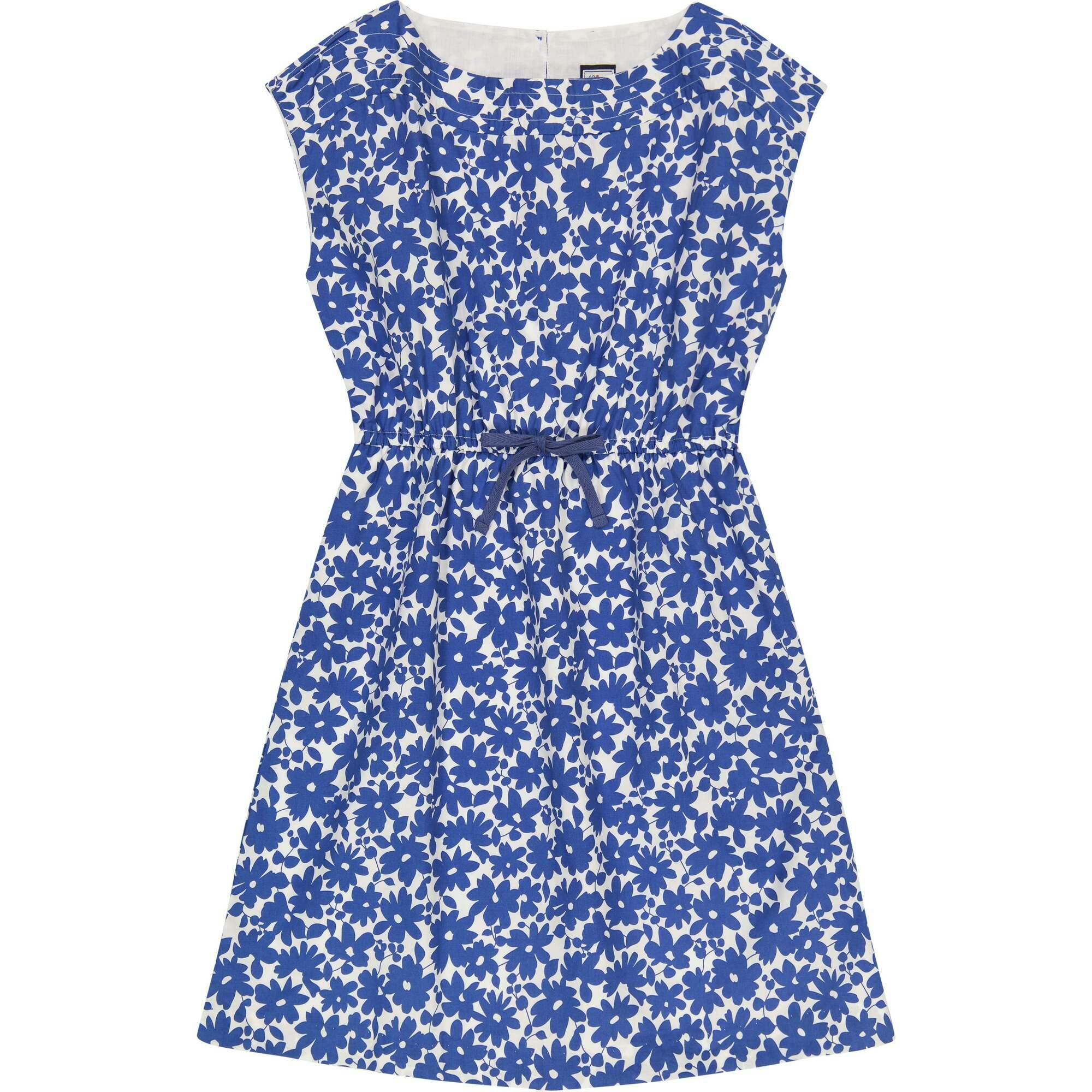 Izzy Drawstring Dress, Blue