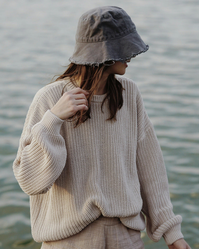 WOMEN'S COTTON SWEATER