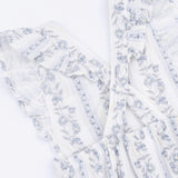 Kimberly Floral Stripe - Sunsuit