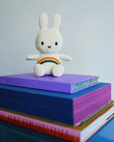 Plush Miffy Rainbow Offwhite 7"