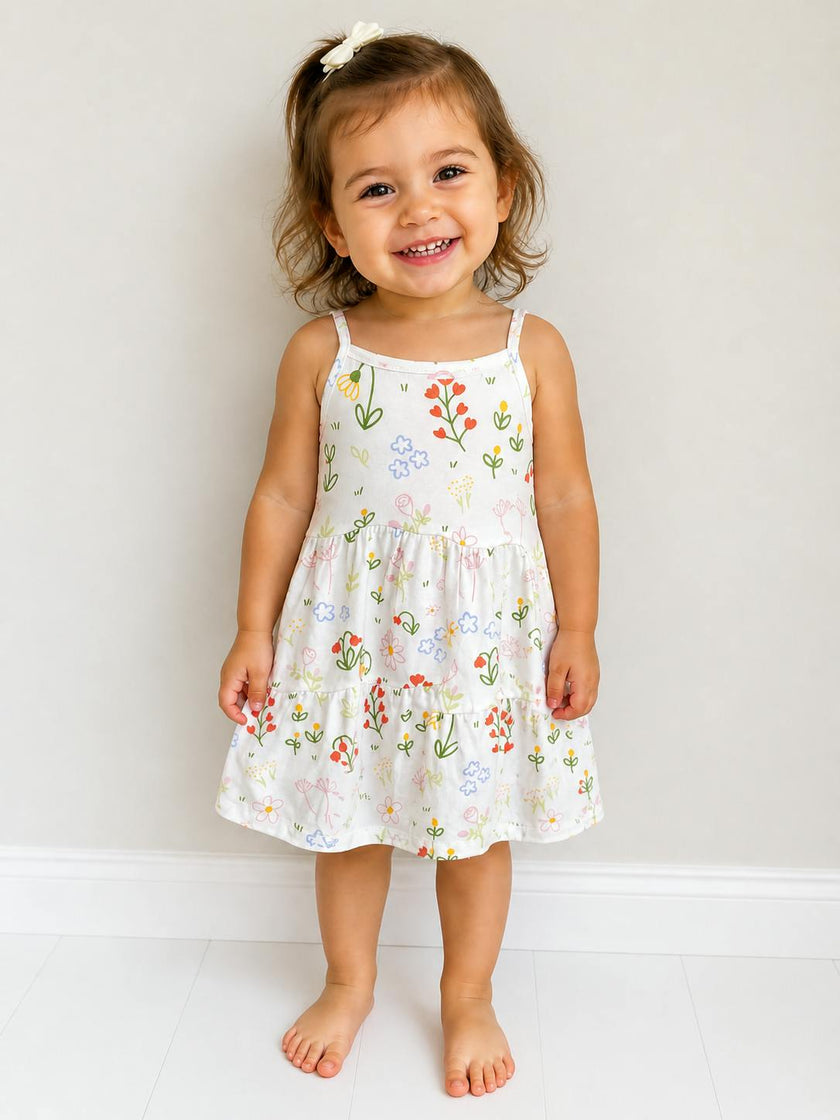 floral tank dress