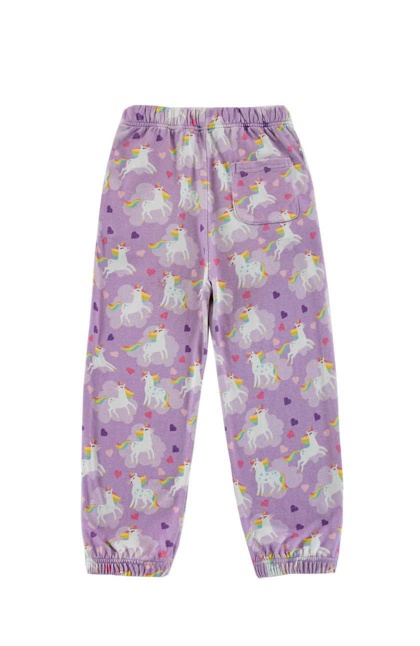 Soft Fleece Jogger, Flying Unicorn