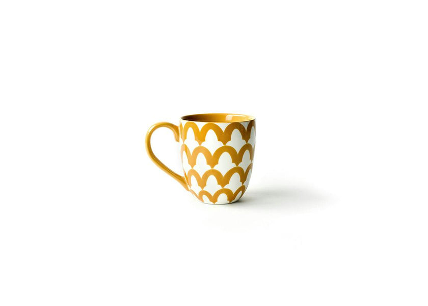 Brass Arabesque Mug
