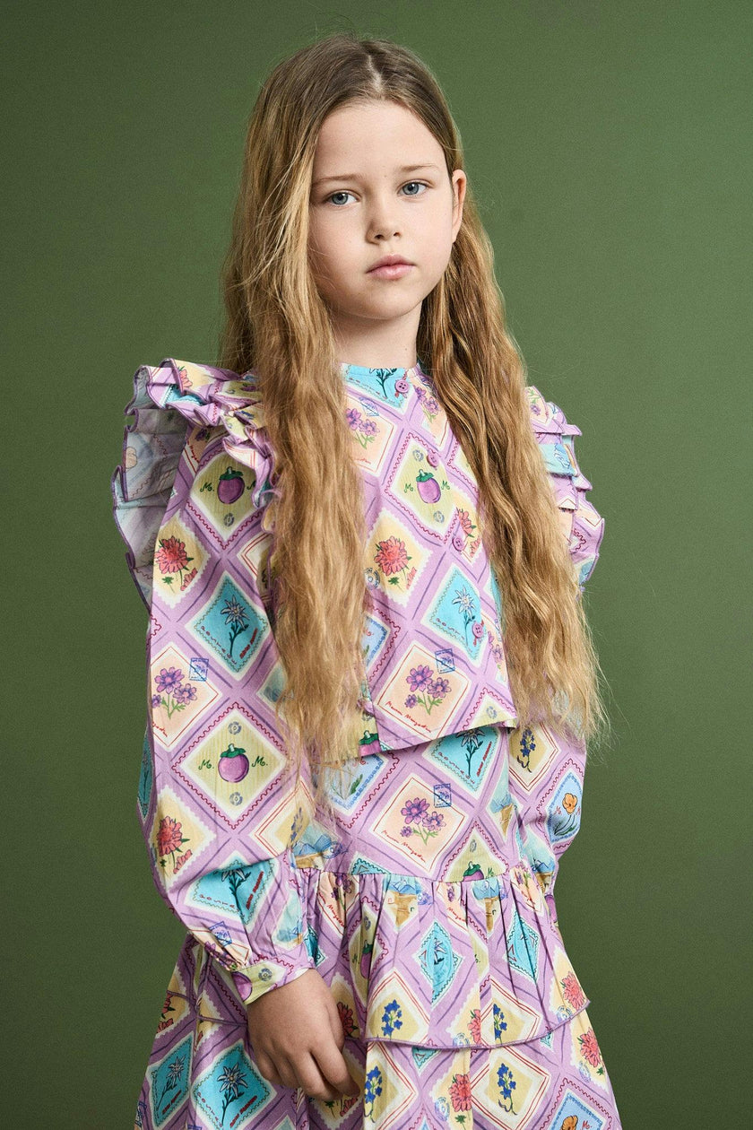 POSTCARD SHIRT LILAC