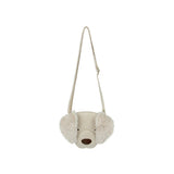 Britta Exclusive Purse | Golden Retriever | Ivory Classic Leather
