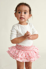Hand-Smocked Baby Skort Briar