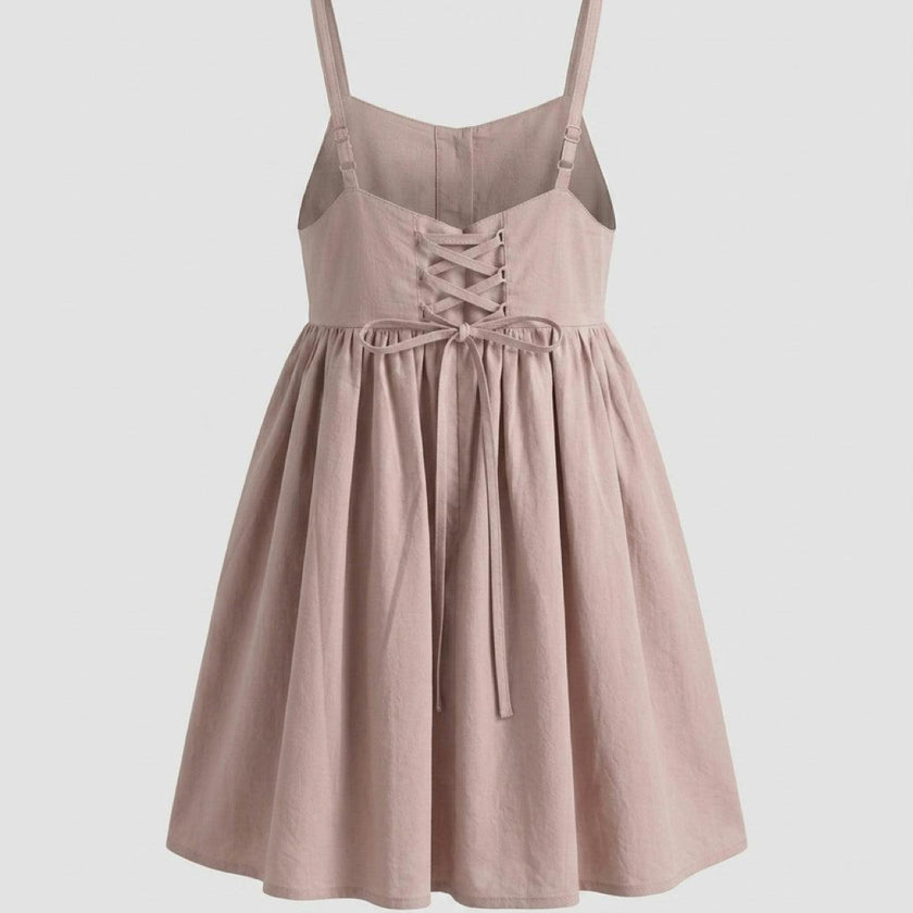 Annalise Dress | Antique Blush