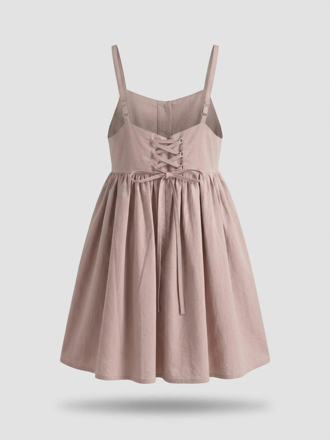 Annalise Dress | Antique Blush
