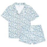 Tennis Women’s Button Front Short Pajama Set