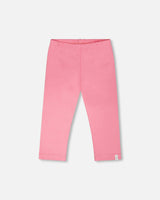 Organic Cotton Jersey Capri Pink