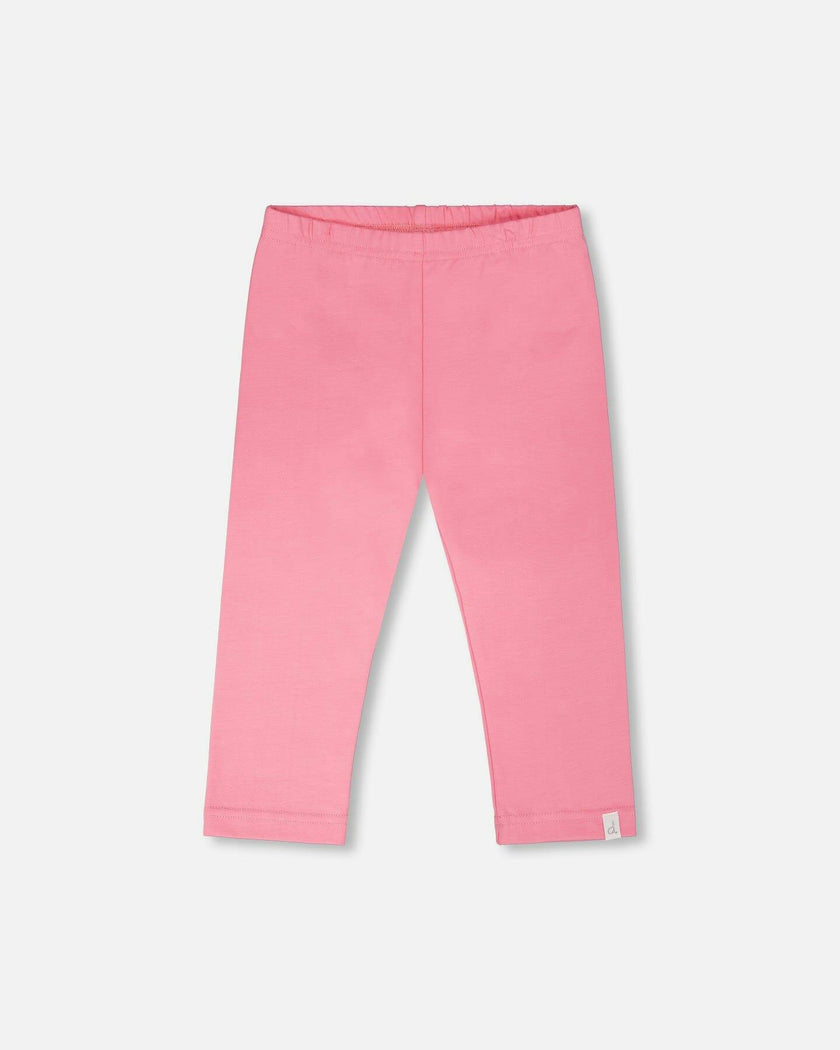Organic Cotton Jersey Capri Pink