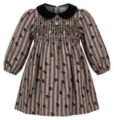 Smocked Floral Dress