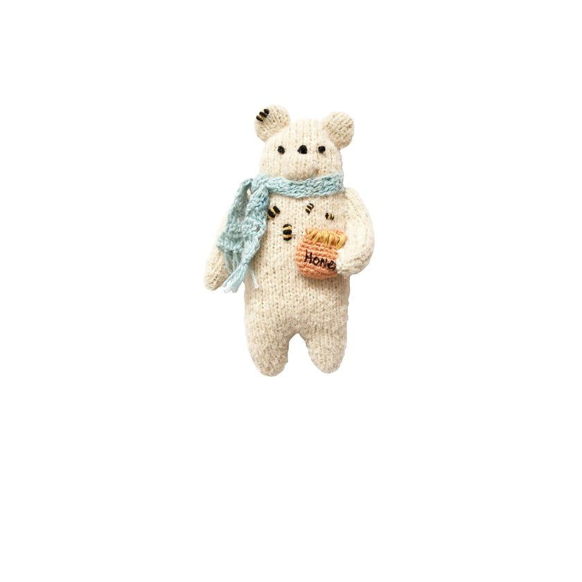 Hand Embroidered Honey