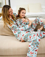 Hen House - Kids PJ Set - Soft Blue