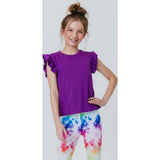 Girls Ruffle Crop Top