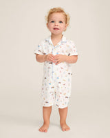 Baby's Twill Summer Romper in Summer Nostalgia