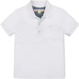 Organic Short Sleeve Knit Pique Polo Shirt