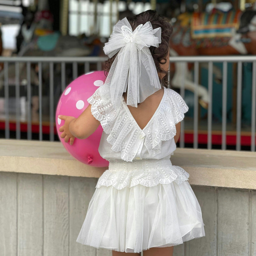 Tulle Hair Bow